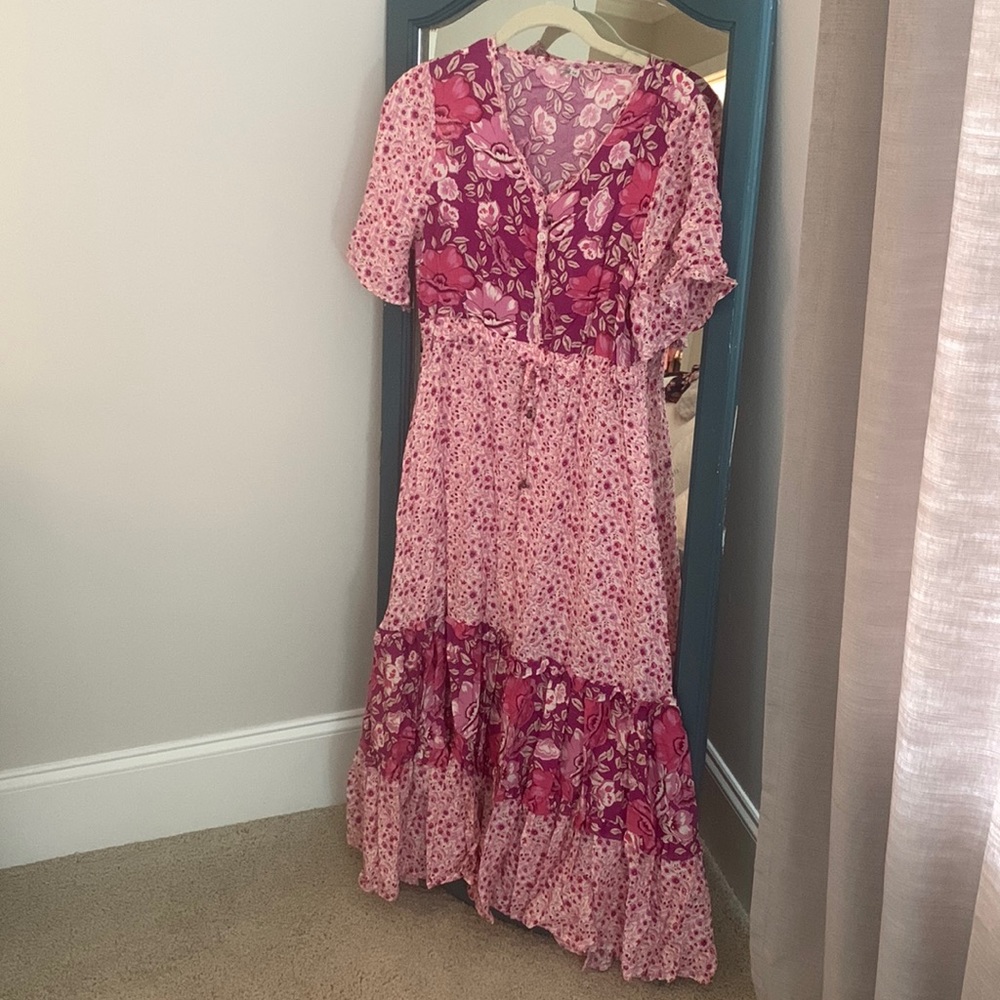 Pink dress